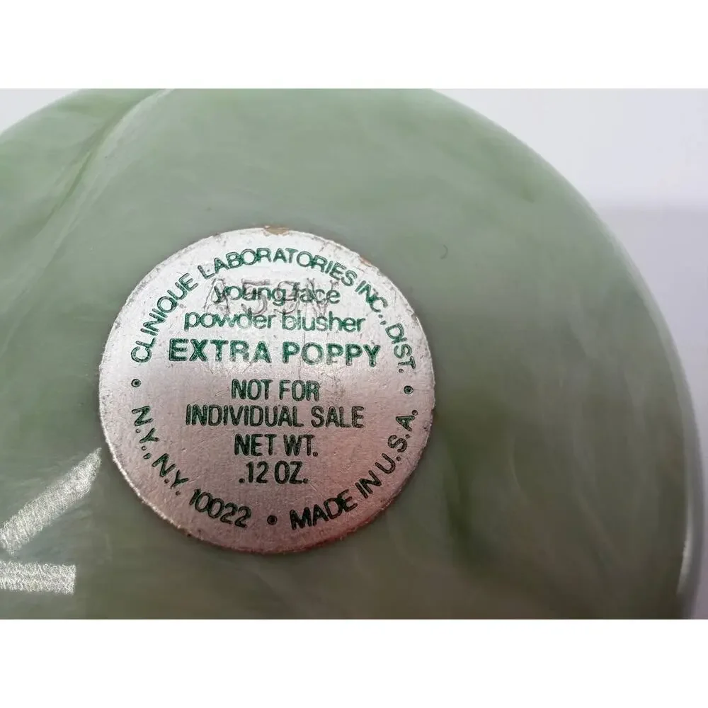 Clinique Extra Poppy Powder Blusher .12 oz Discontinued New Travel Size READ
